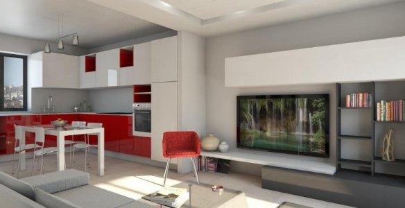 Render Appartamento Pizzo Calabro_Arch. Chilà